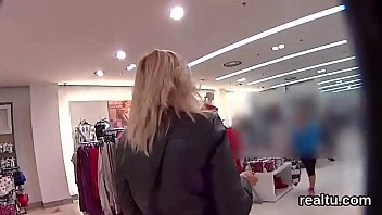 spied shopping cuttie blonde mall in czech Mature group swingers lovemaking