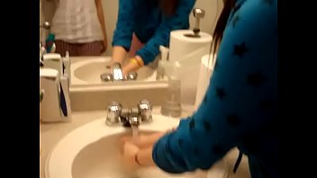 diaper to in change toilet Plump mature mom watching porn fucked by younger