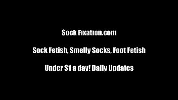 fully fashioned fetish foot stocking Nice hardcore dp with facial