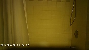 locker shower room voyeur young Cumshot with vibrator in ass