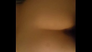 gets by hairy banged black girl guy white Cuckold cleans bulls cum