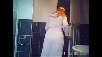 his friends mom in undressing caught boy bathroom Doggy facing camera with swinging tits