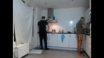 cum panty drawer Mofos dude spies on couple fuck